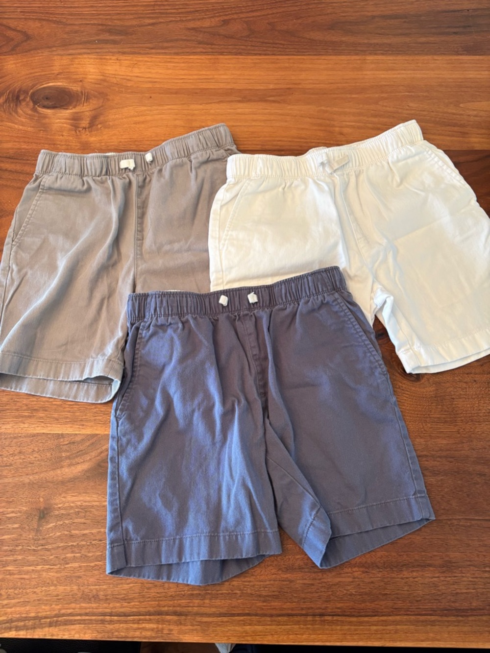Crewcuts Boys' Elastic-Waist Shorts set of 3 pairs size 10 years